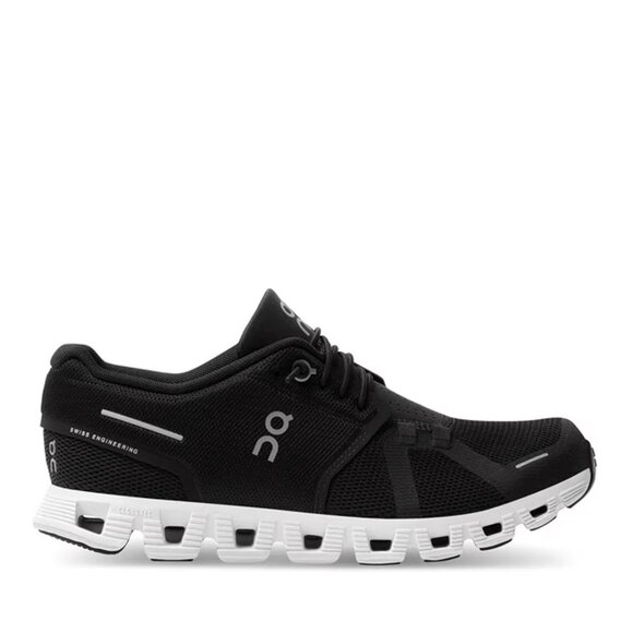 ON RUNNING Cloud Women's shoe size 7.5 Athletics Midnight Black/White - Picture 1 of 14